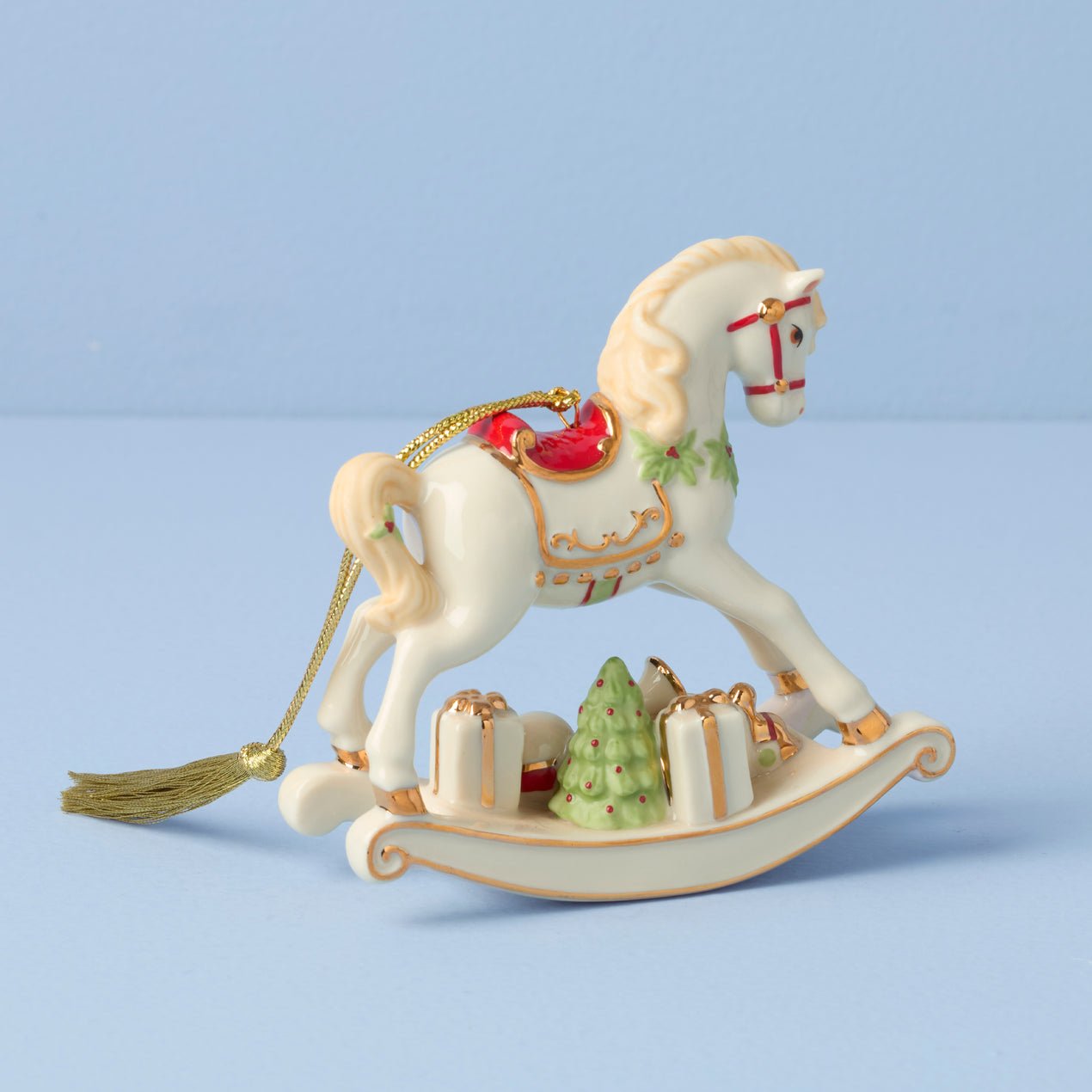 Lenox 2025 Baby's First Christmas Vintage Rocking Horse Ornament