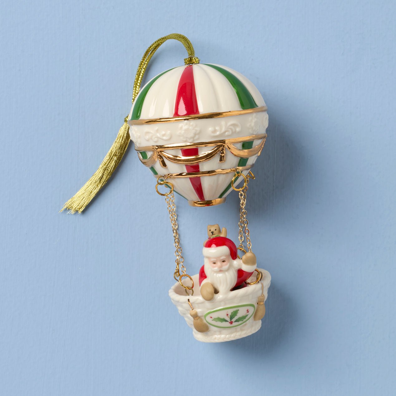 Lenox 2025 Christmas Hot Air Balloon Ornament