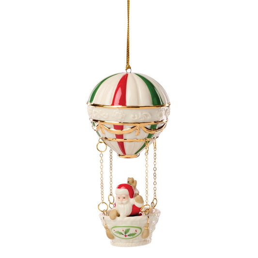 Lenox 2025 Christmas Hot Air Balloon Ornament