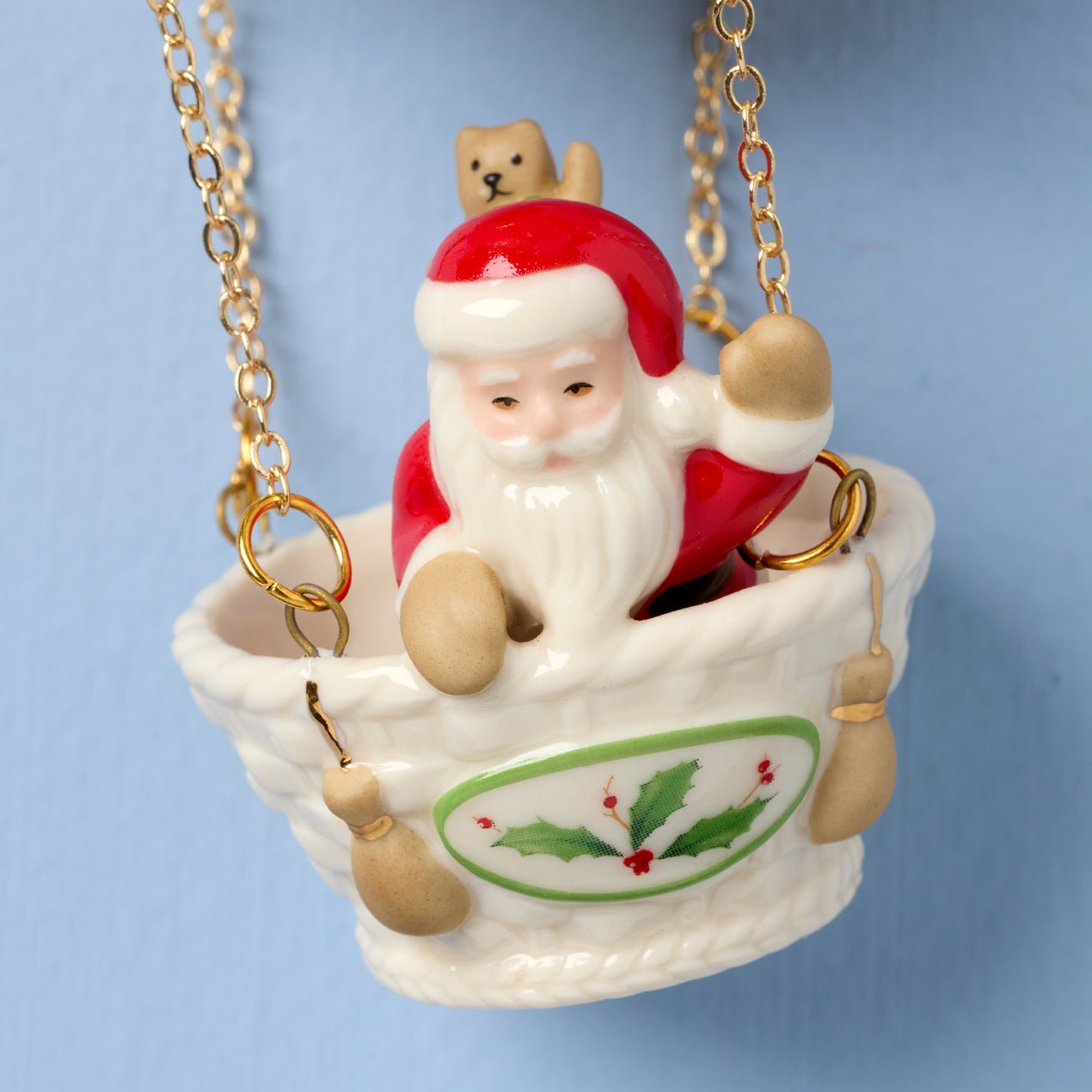 Lenox 2025 Christmas Hot Air Balloon Ornament