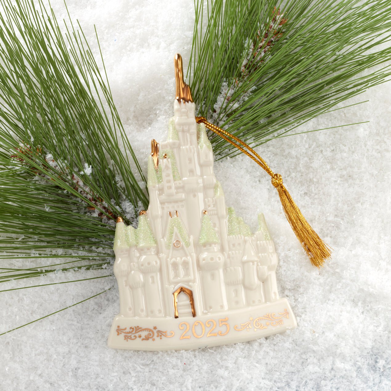 Lenox 2025 Cinderella Castle Ornament