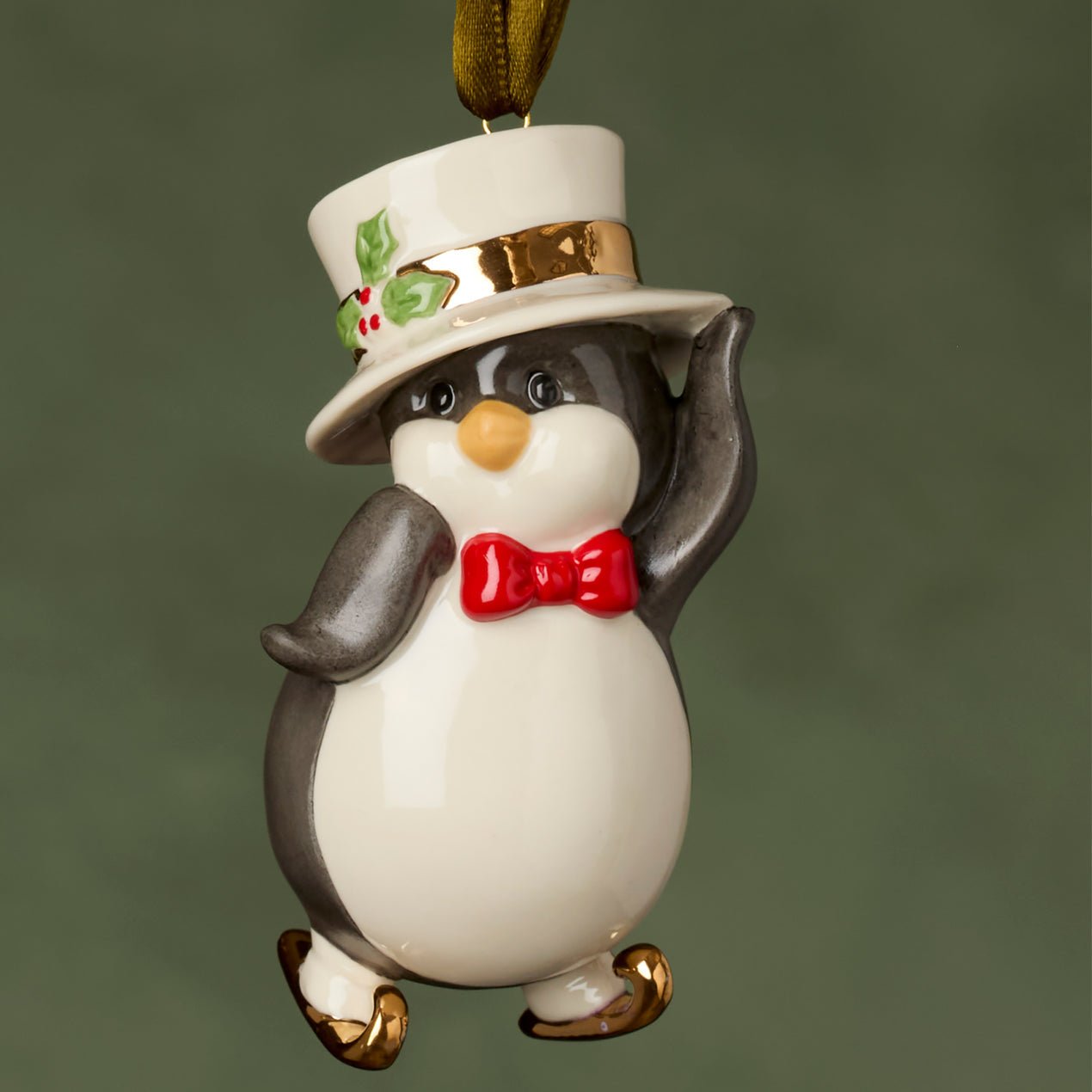 Lenox 2025 Penguin Ornament