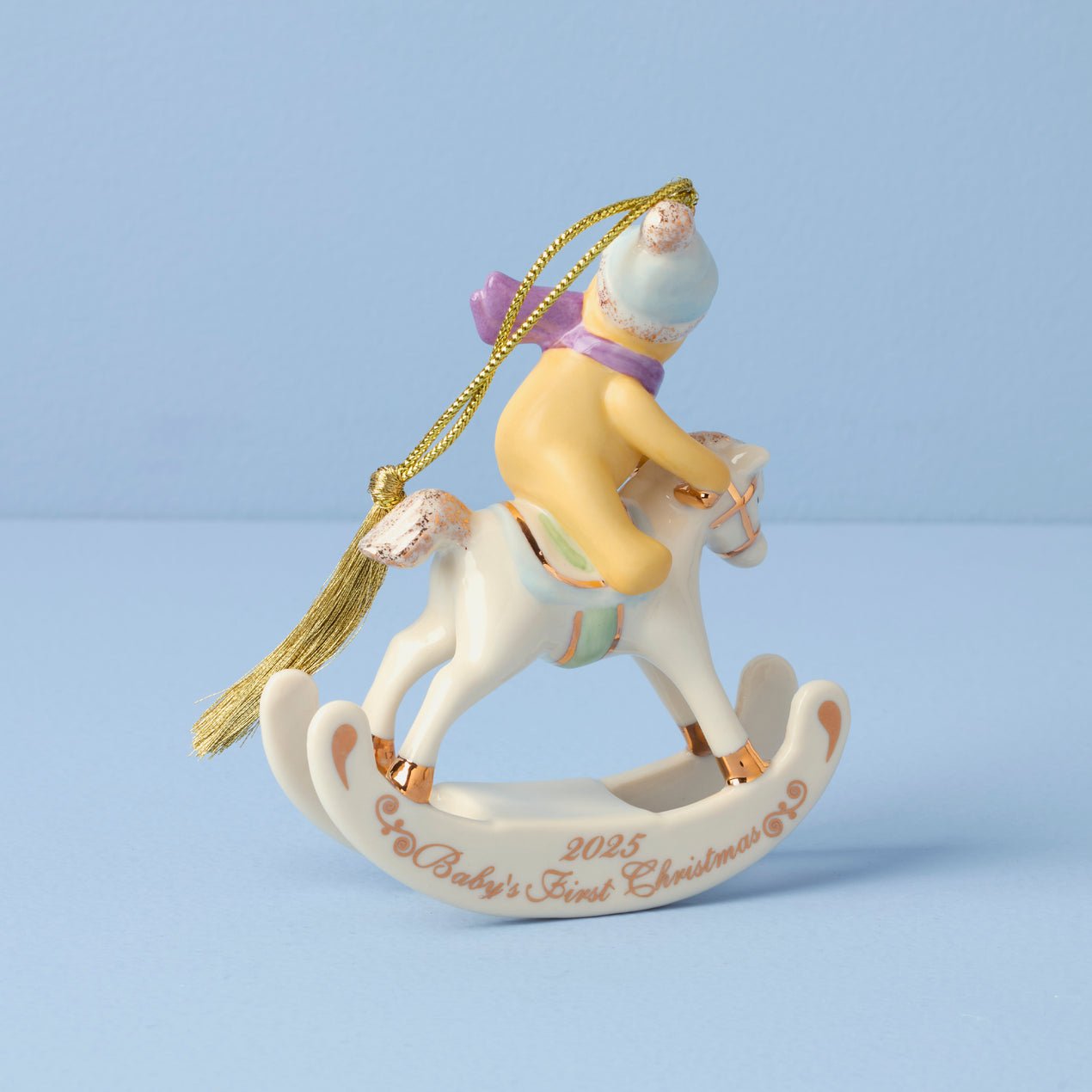 Lenox 2025 Winnie the Pooh Baby's 1st Christmas Ornament