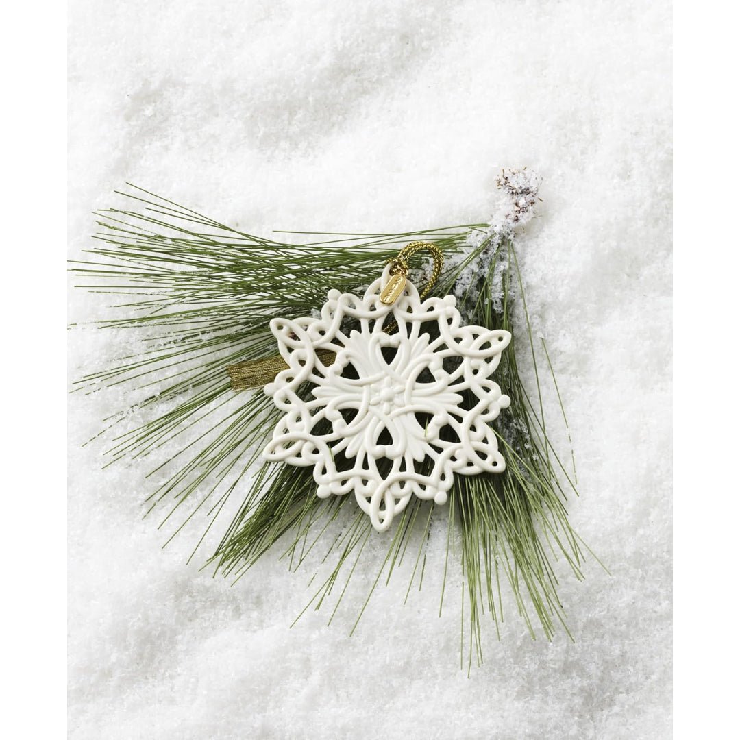 Lenox 2026 Annual Snow Fantasies Snowflake Ornament