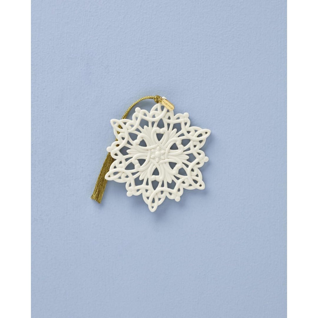 Lenox 2026 Annual Snow Fantasies Snowflake Ornament