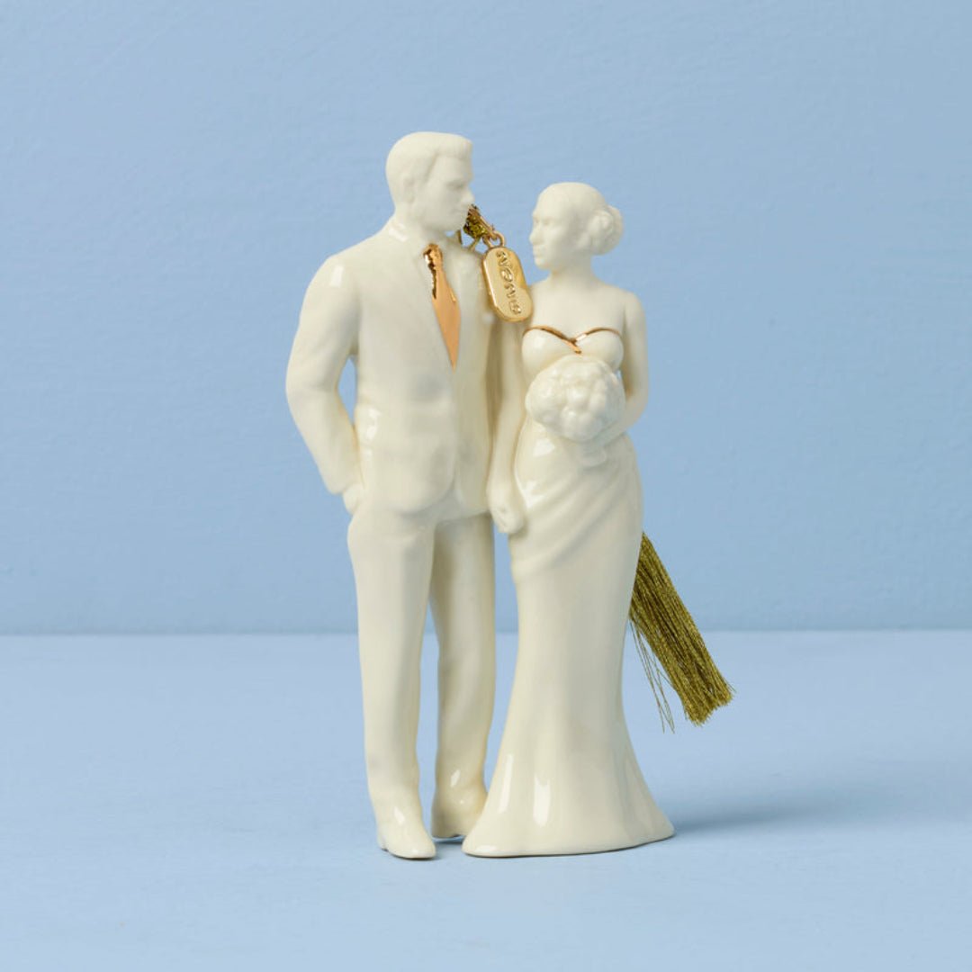 Lenox 2026 Bride & Groom Ornament