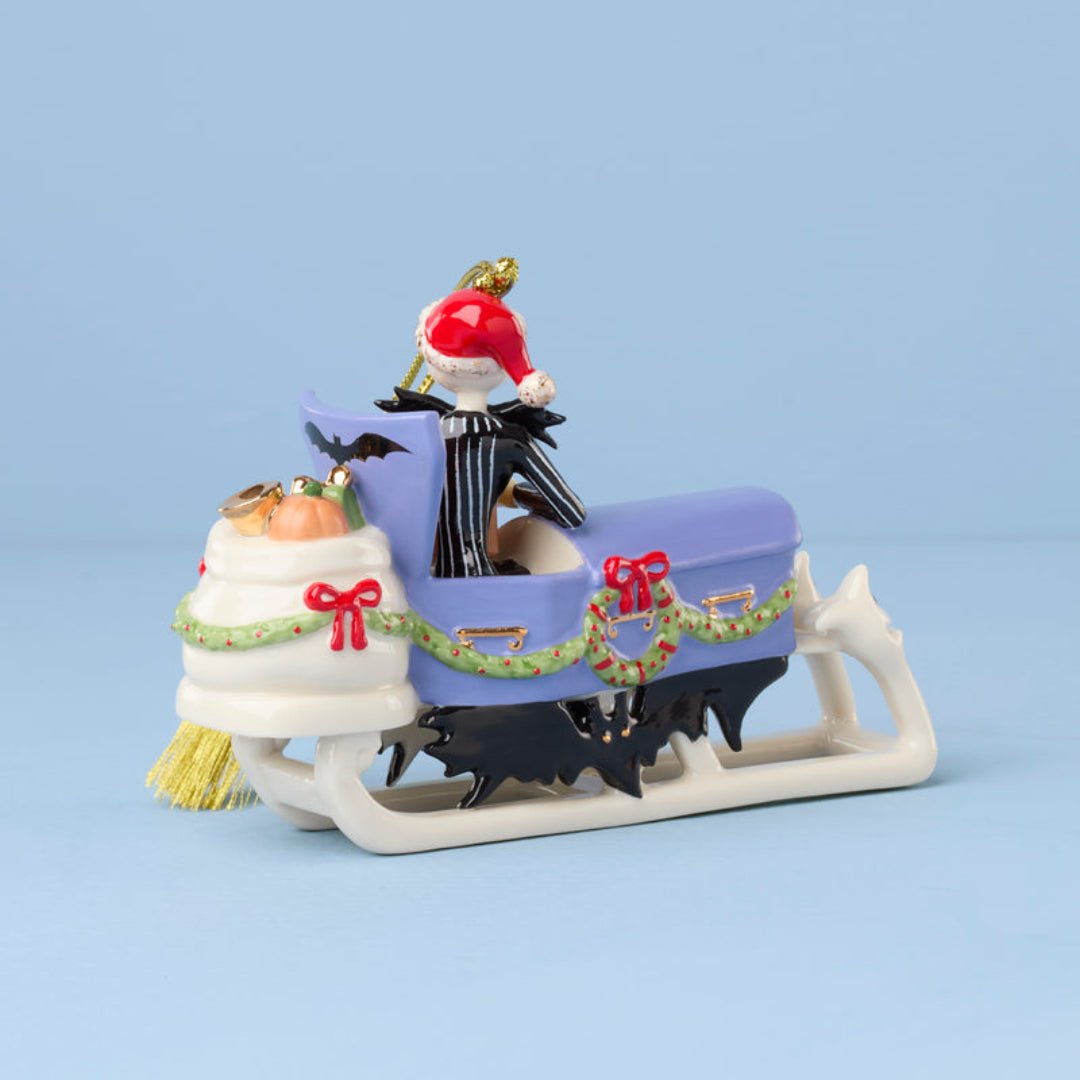 Lenox 2026 Jack Skellington Sledding Ornament