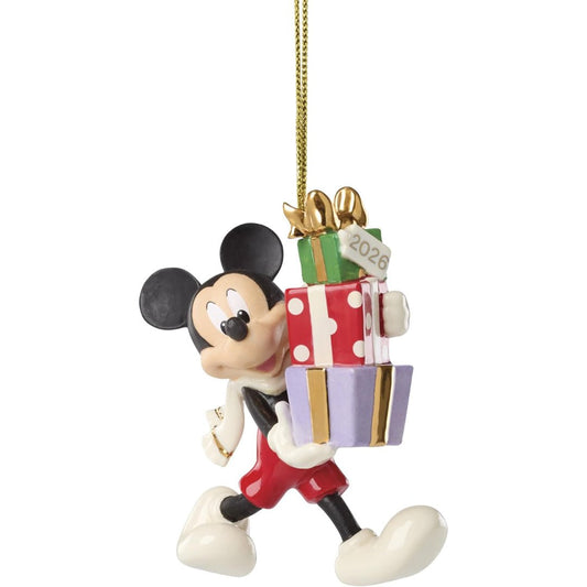 Lenox 2026 Mickey Mouse's Gifts Ornament