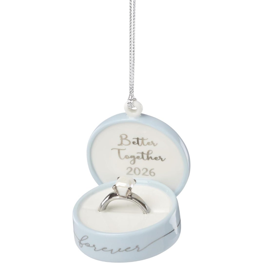 Lenox 2026 Together Forever Ring Box Ornament