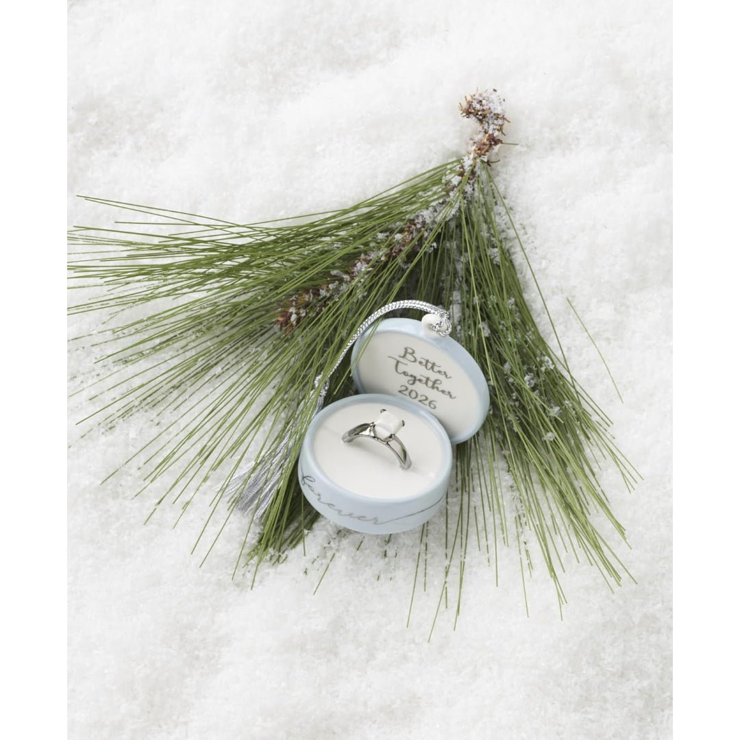 Lenox 2026 Together Forever Ring Box Ornament