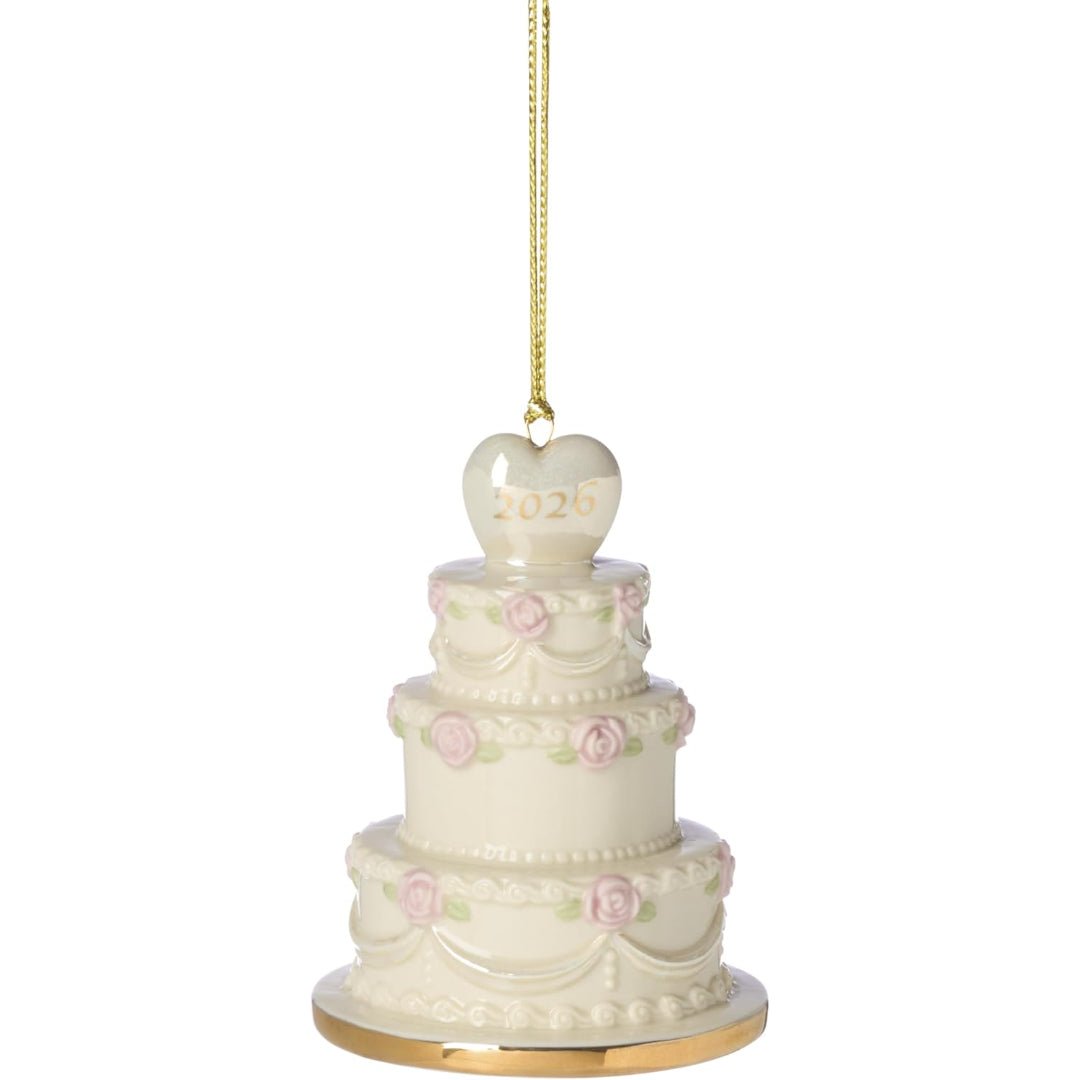 Lenox 2026 Wedding Cake Ornament