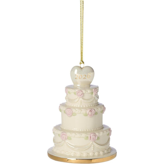 Lenox 2026 Wedding Cake Ornament