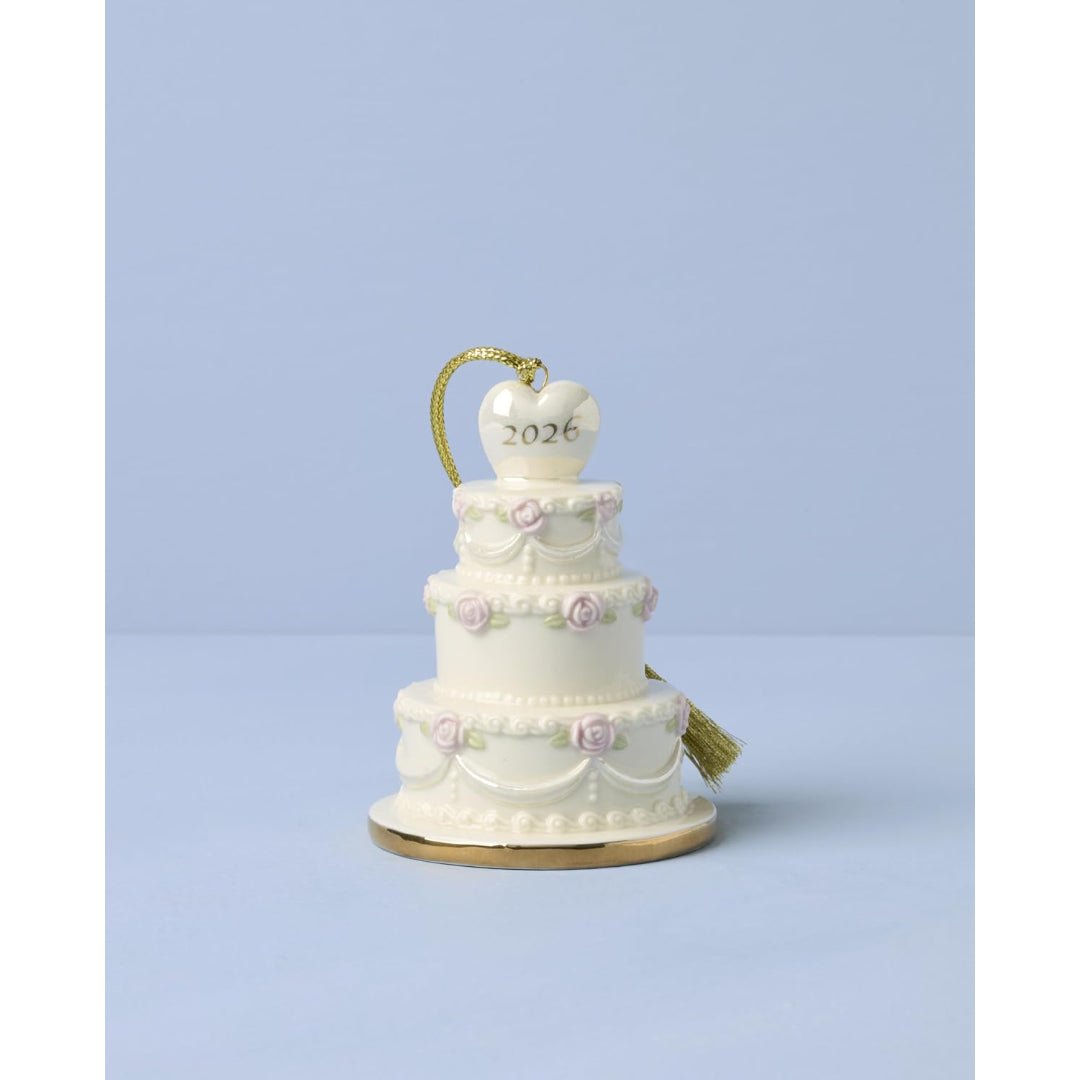Lenox 2026 Wedding Cake Ornament