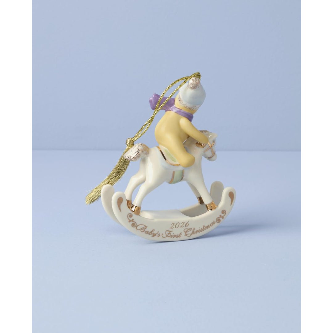 Lenox 2026 Winnie the Pooh Baby's 1st Christmas Ornament