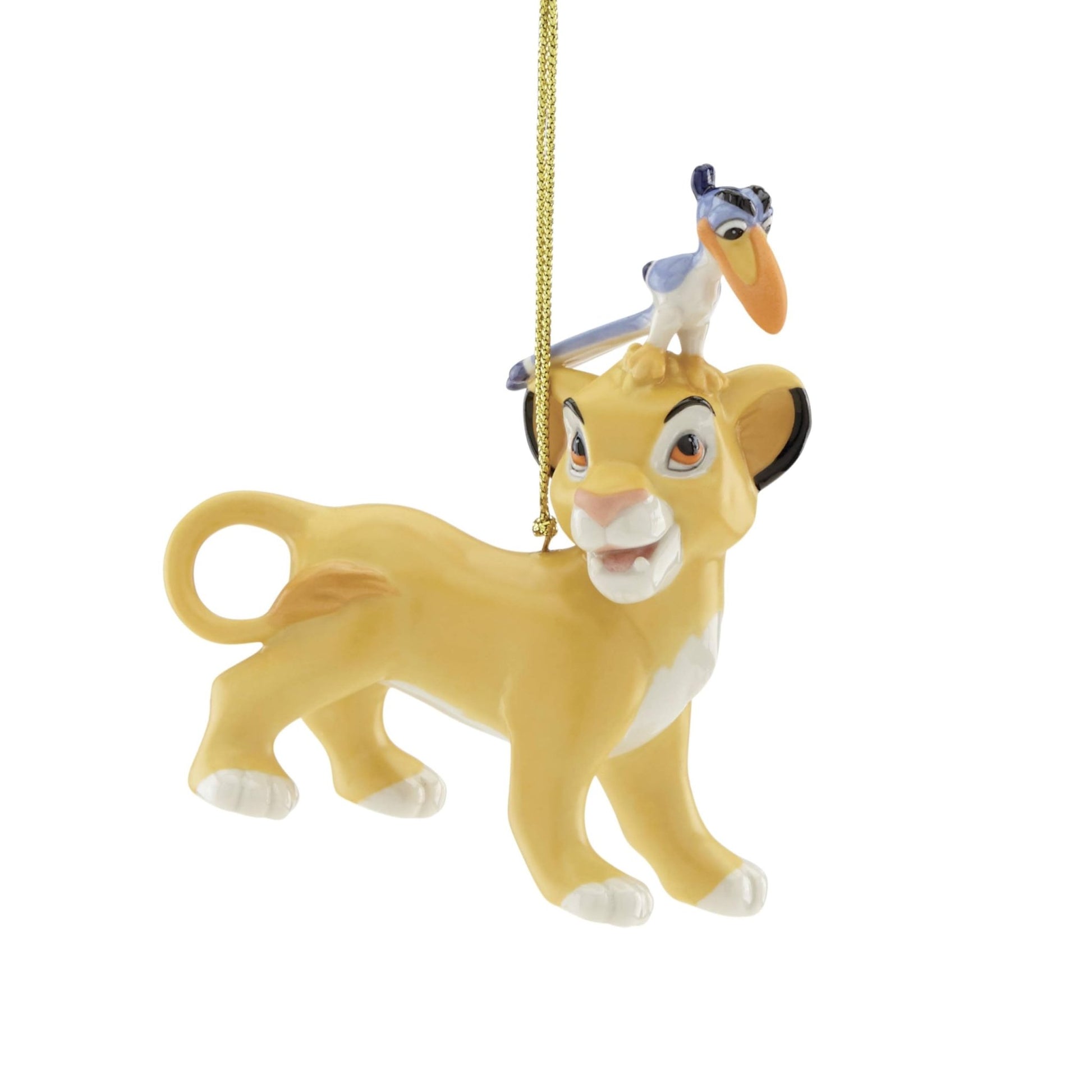 Lenox 870659 Disney Simba & Zazu Ornament