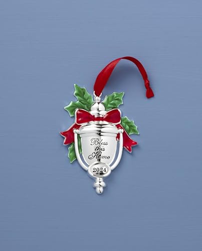 Lenox 895759 2024 Bless This Home Metal Ornament