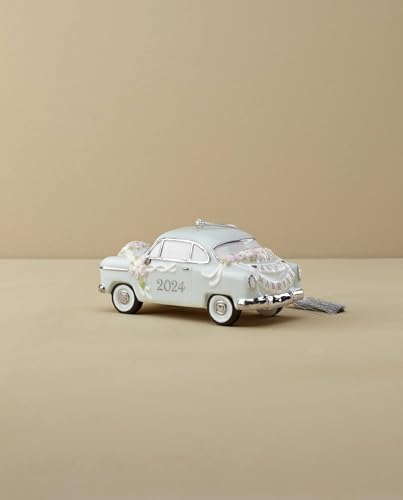 Lenox 895764 2024 Just Married Vintage Car Ornament