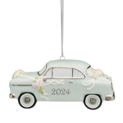 Lenox 895764 2024 Just Married Vintage Car Ornament