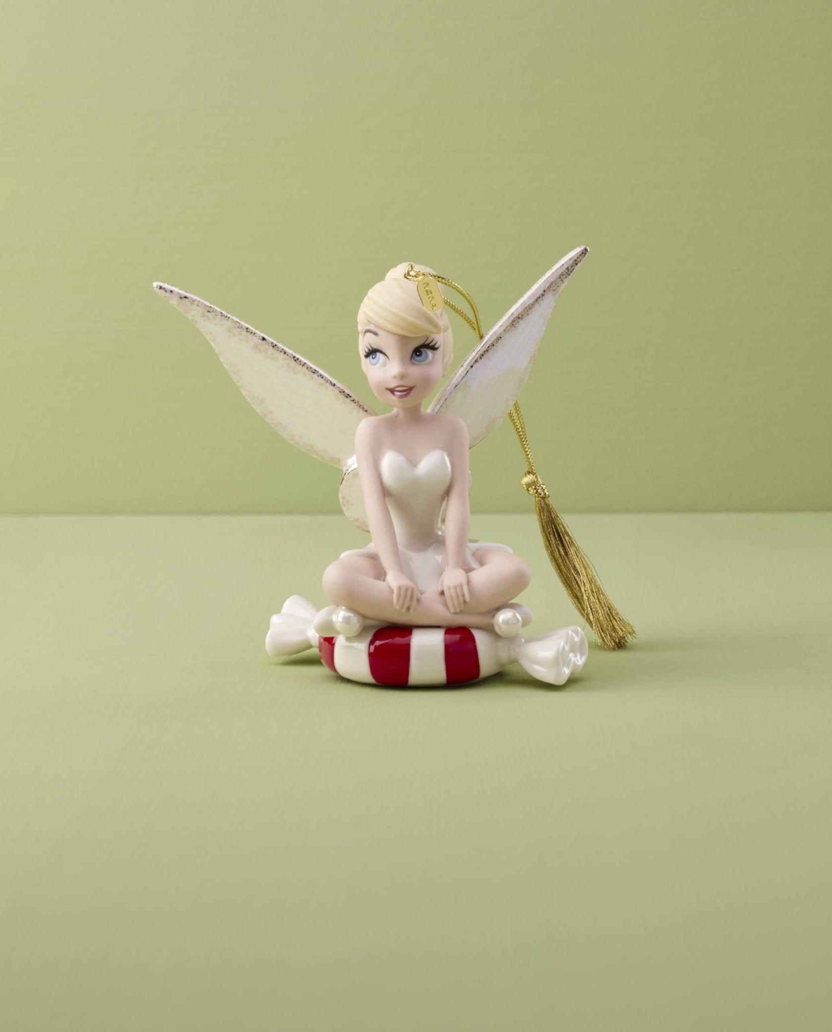 Lenox 895774 2024 Tinker Bell On Peppermint Ornament