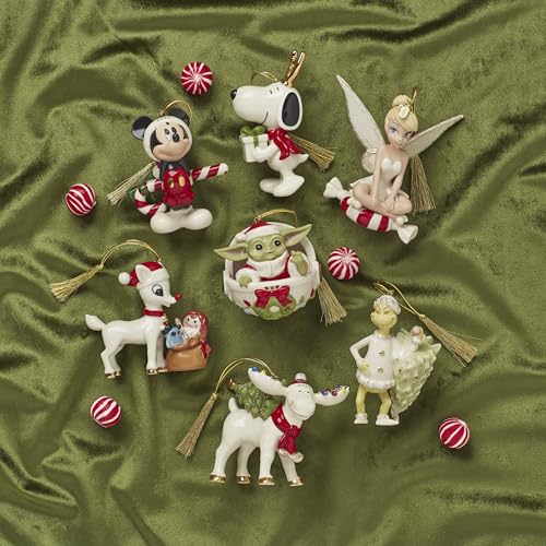 Lenox 895781 Rudolph The Red - Nosed Reindeer Delivering Toys Ornament