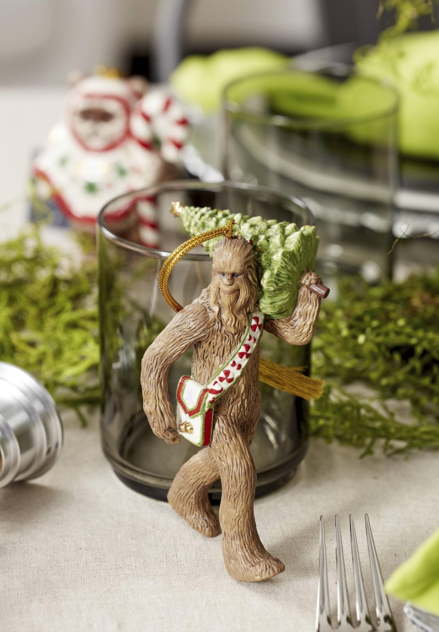 Lenox 895947 Chewbacca with Christmas Tree Ornament