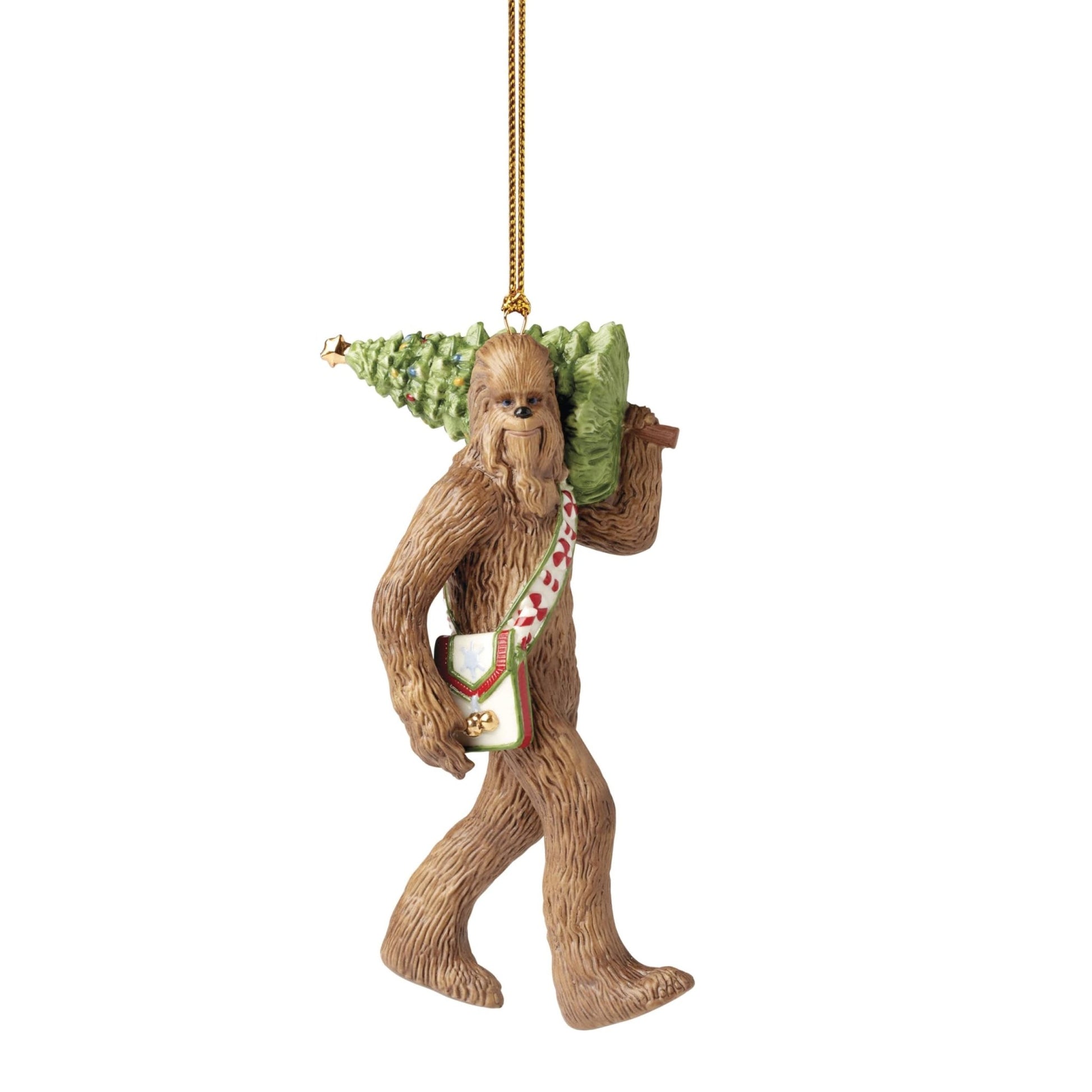 Lenox 895947 Chewbacca with Christmas Tree Ornament