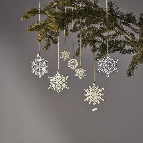 Lenox 895948 2024 Snow Majesty Ornament, 20th Edition