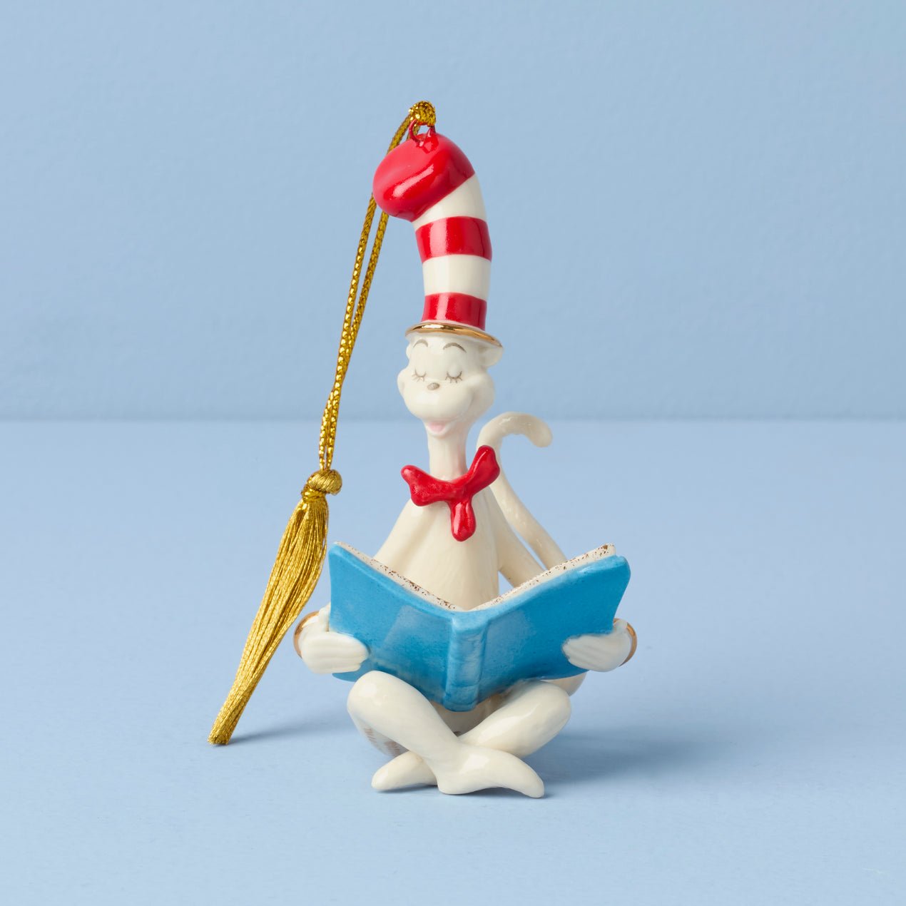 Lenox Cat in The Hat Ornament