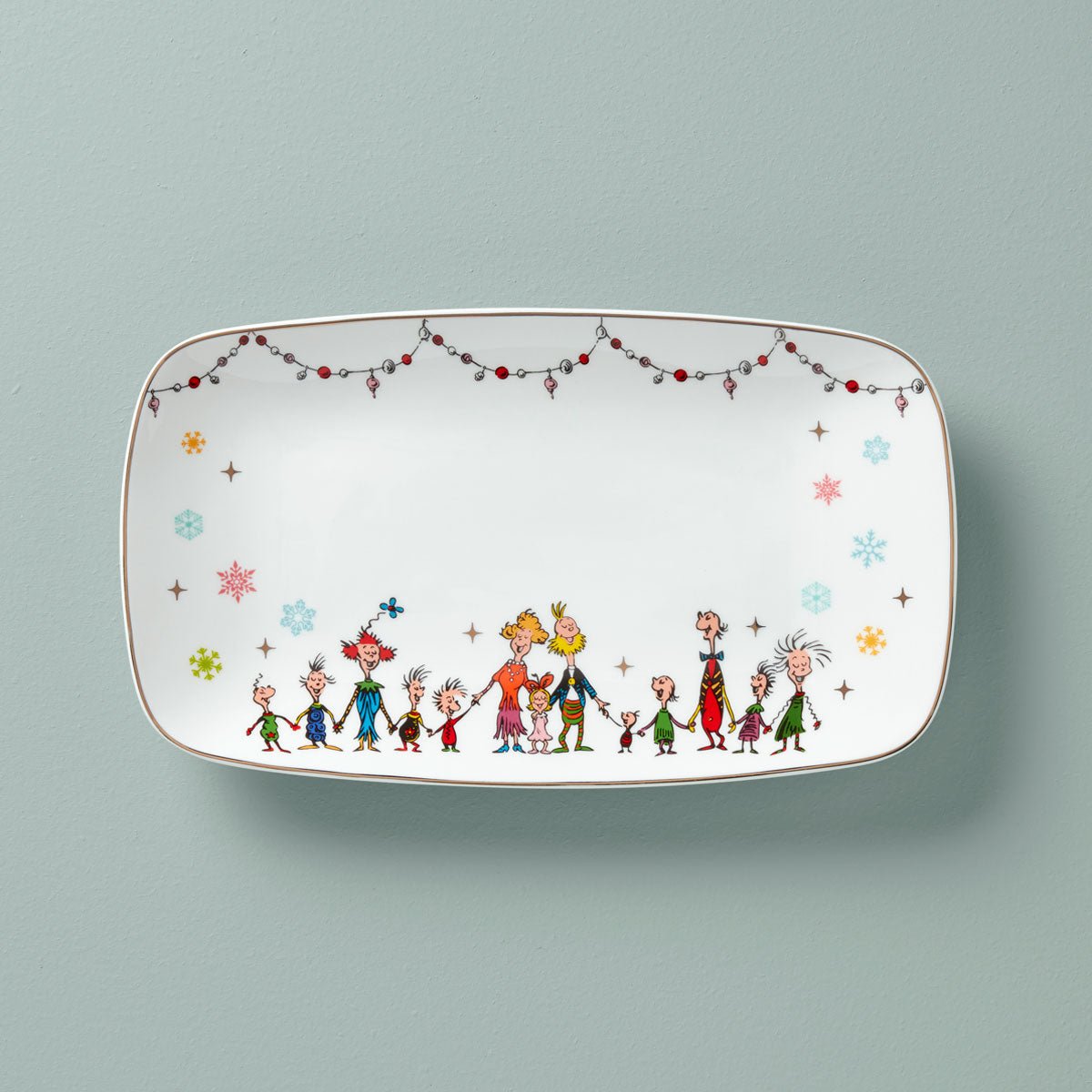 Lenox China Merry Grinchmas Tray