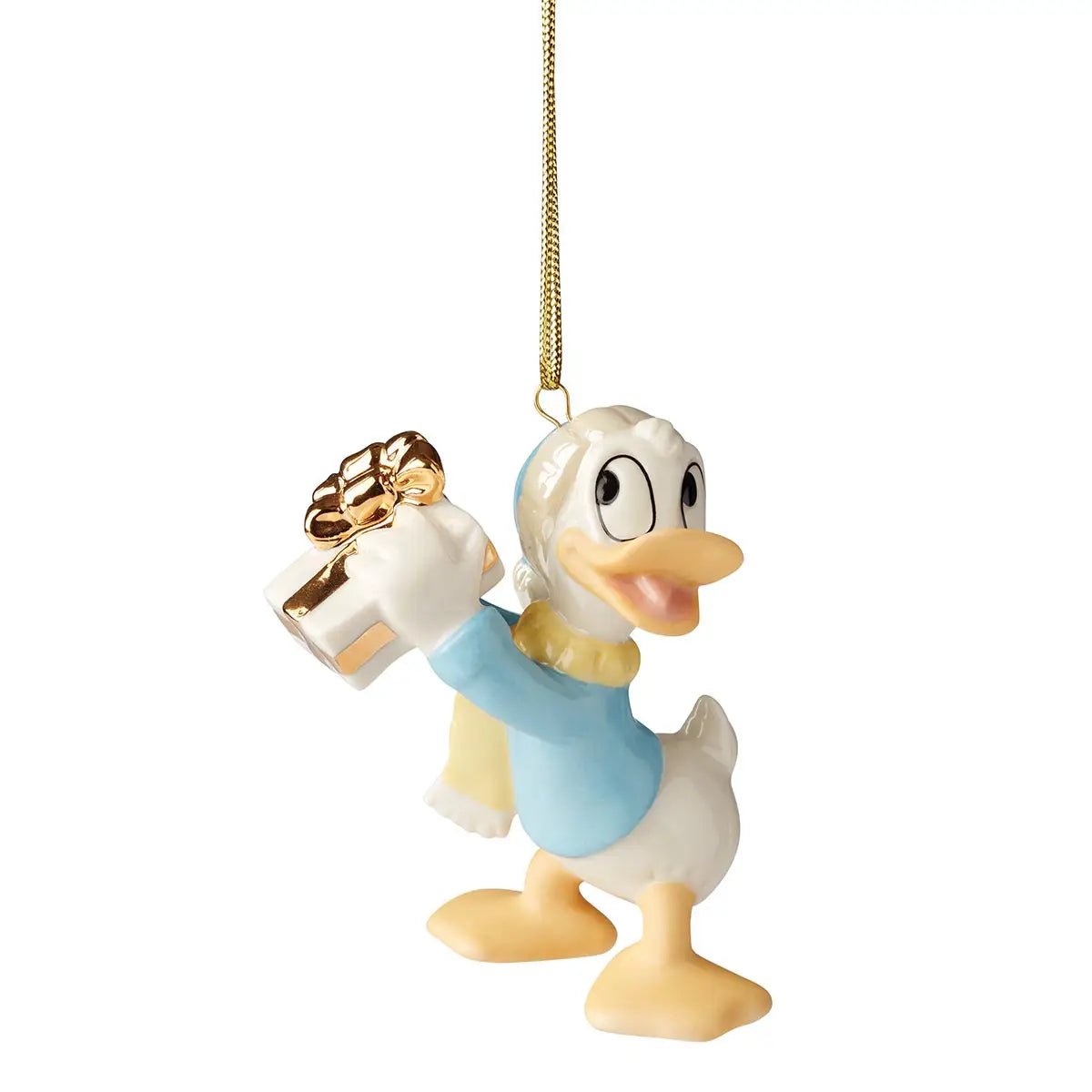 Lenox Donald Duck with A Gift Ornament