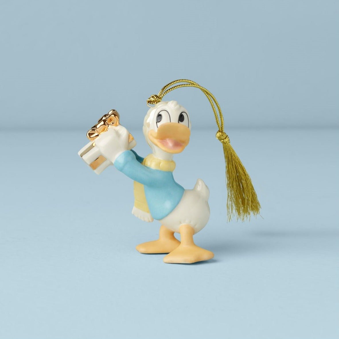 Lenox Donald Duck with A Gift Ornament