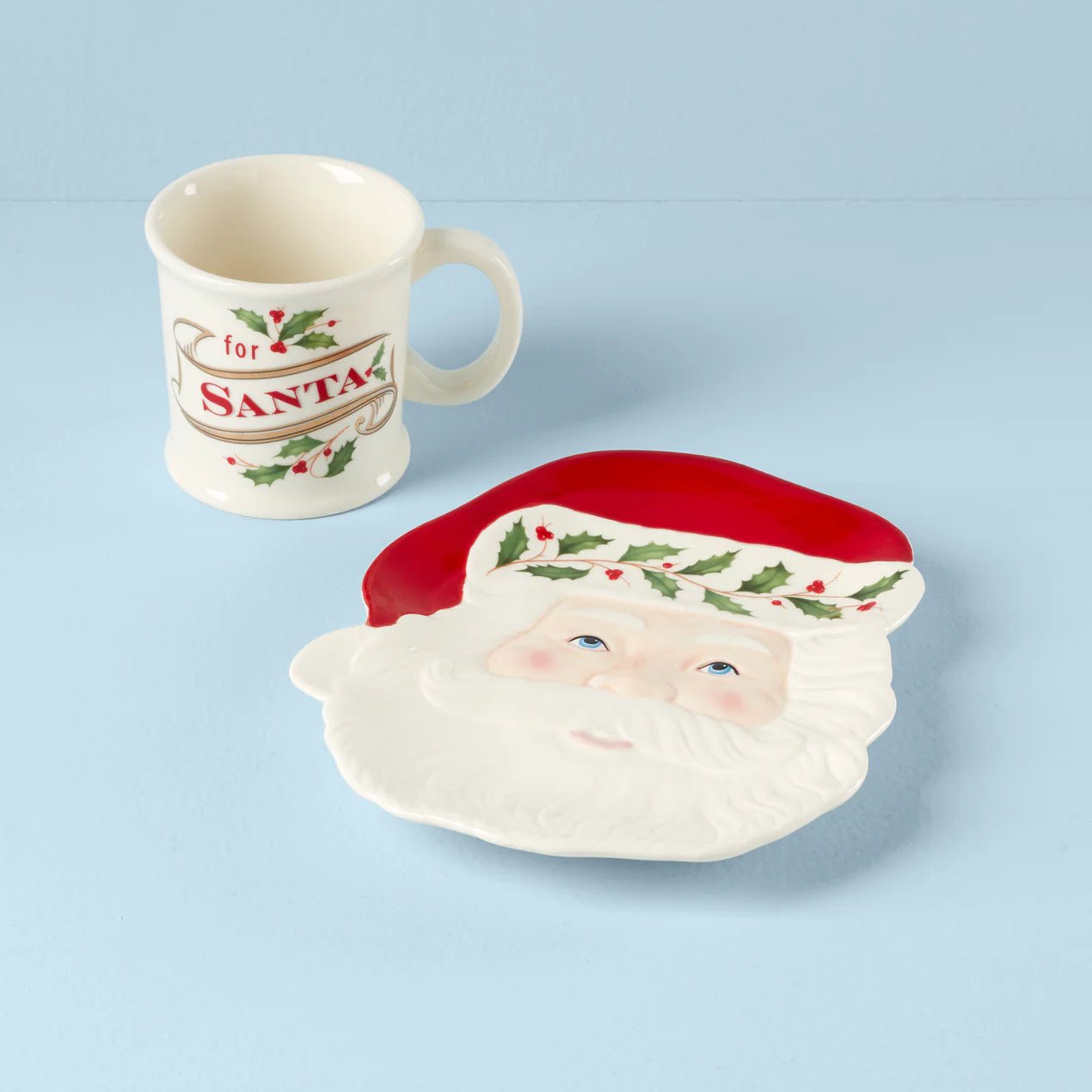 Lenox Holiday 2-Piece Cookies For Santa Set