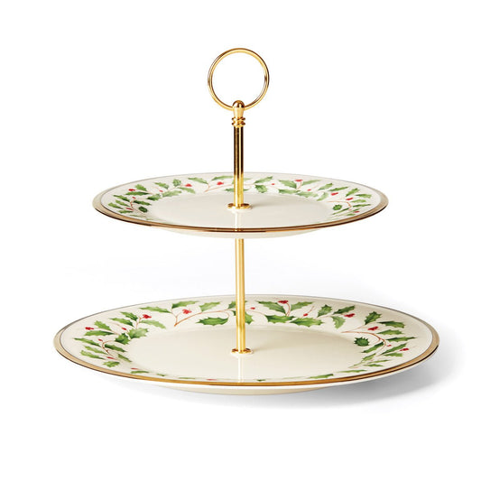 Lenox Holiday 2-Tiered Server