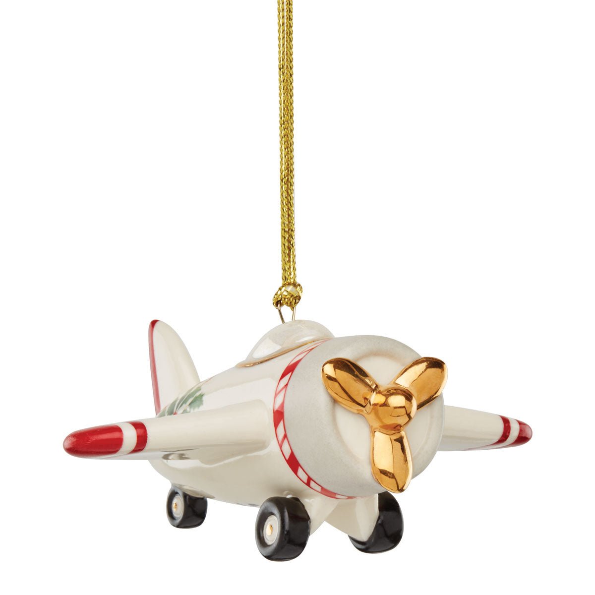 Lenox Holiday Accent Airplane Ornament