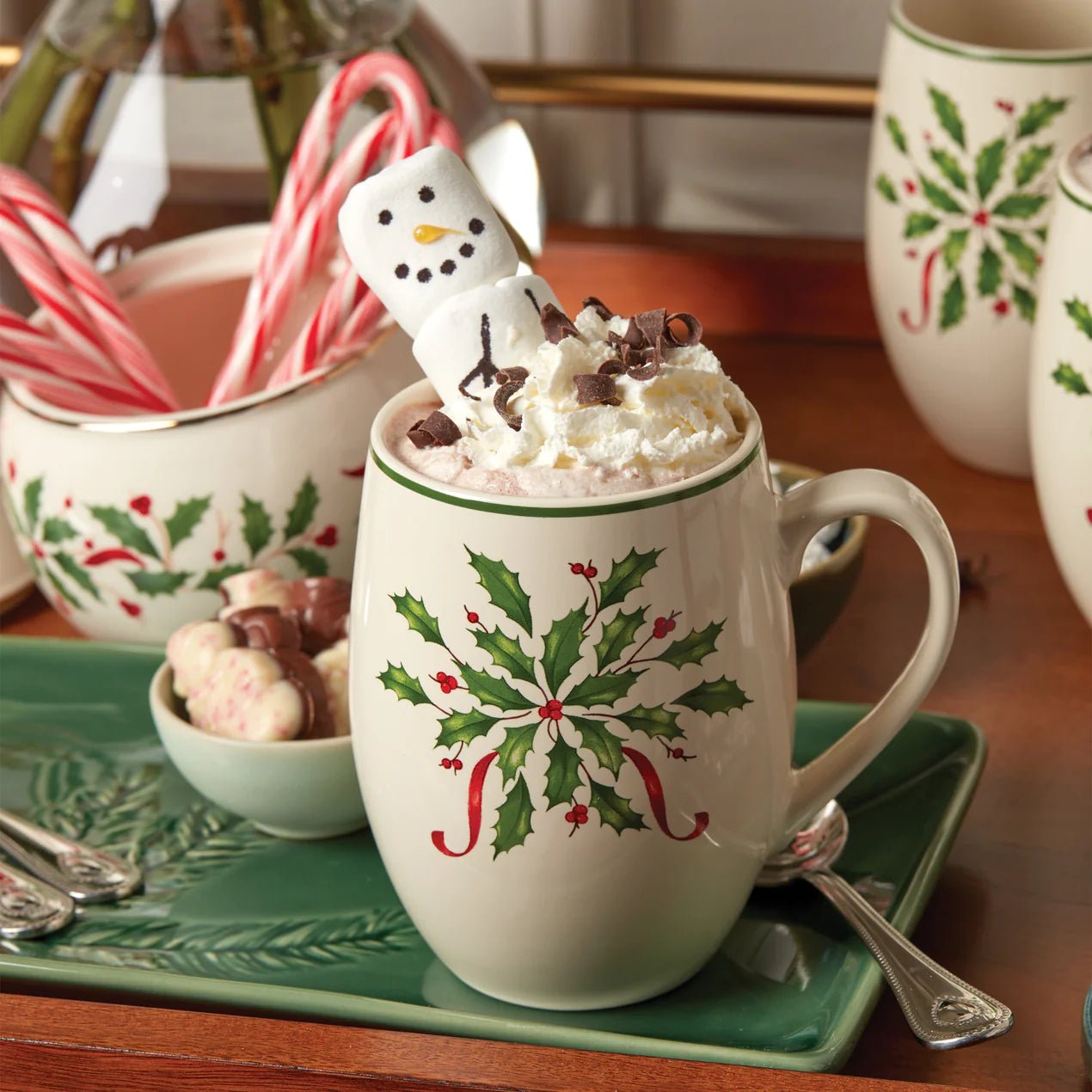 Lenox Holiday Cocoa Mug, 18oz