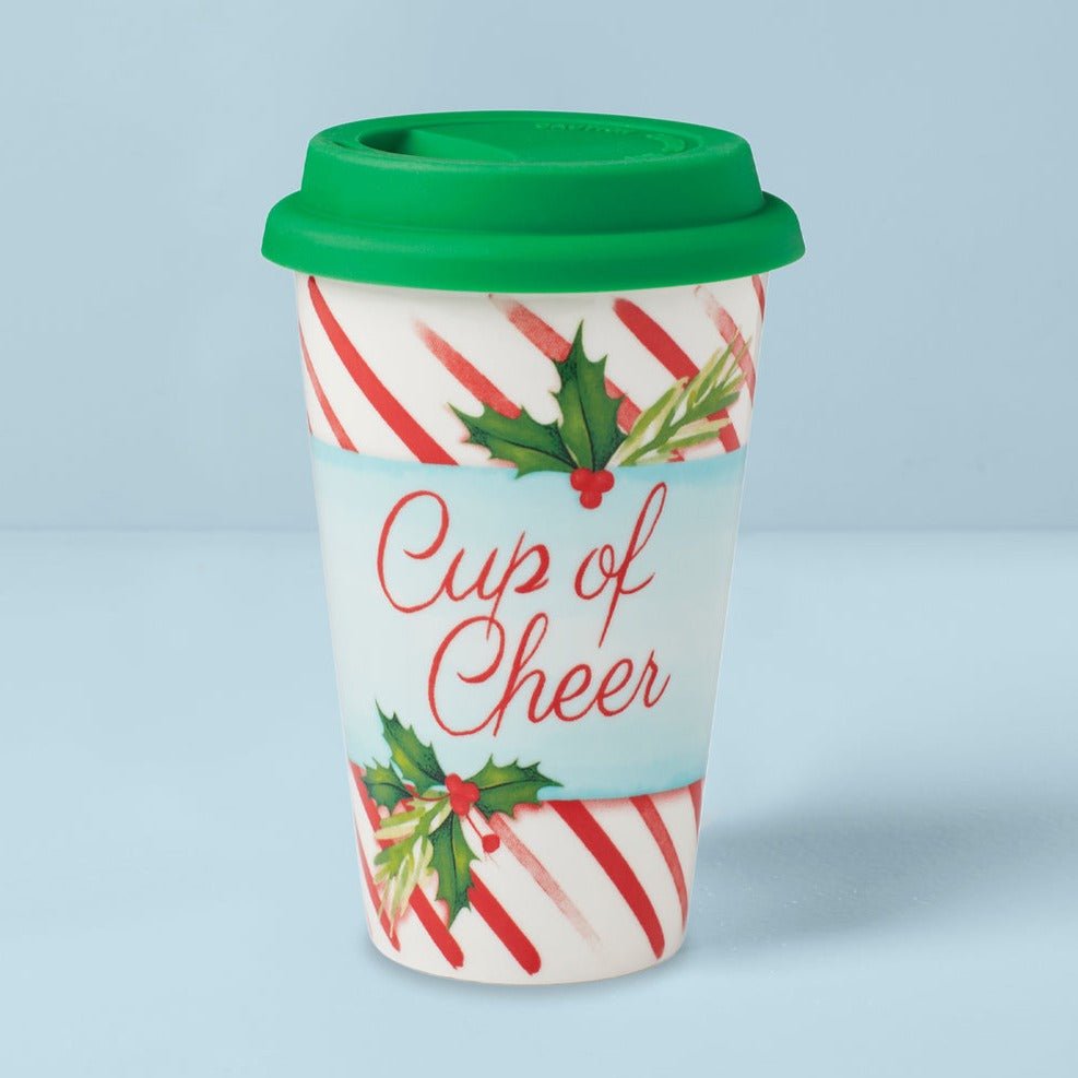 Lenox Holiday Cup Of Cheer Travel Mug