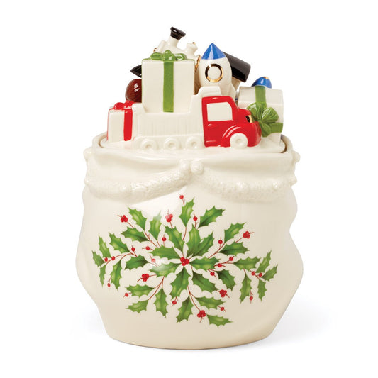 Lenox Holiday Figural Cookie Jar