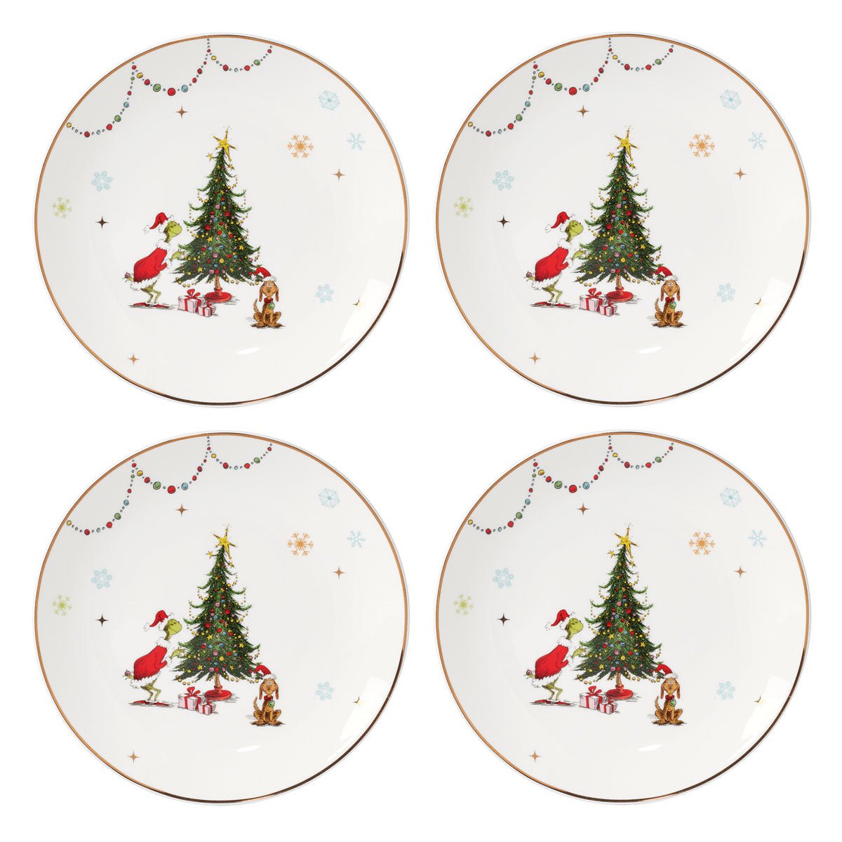 Lenox Merry Grinchmas Dinner Plates (Set of 4)