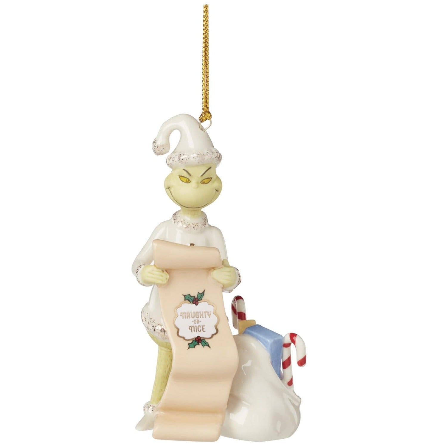 Lenox The Grinch's List Ornament