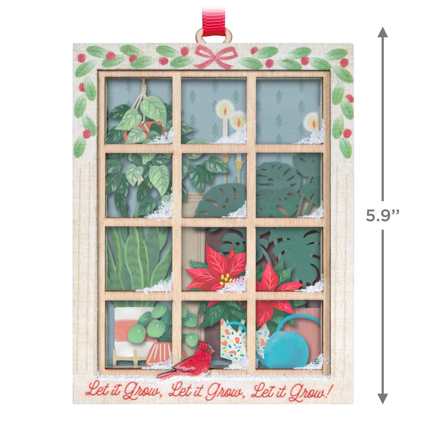 Let It Grow! Papercraft 2024 Keepsake Ornament