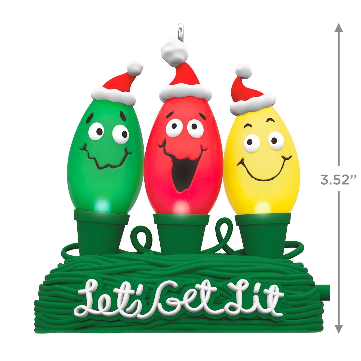 Lets Get Lit, 2023 Keepsake Ornament With Light