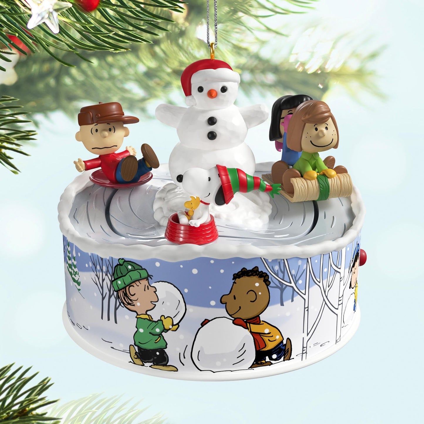 Let’s Go Sledding! The Peanuts Gang 2025 Keepsake Ornament