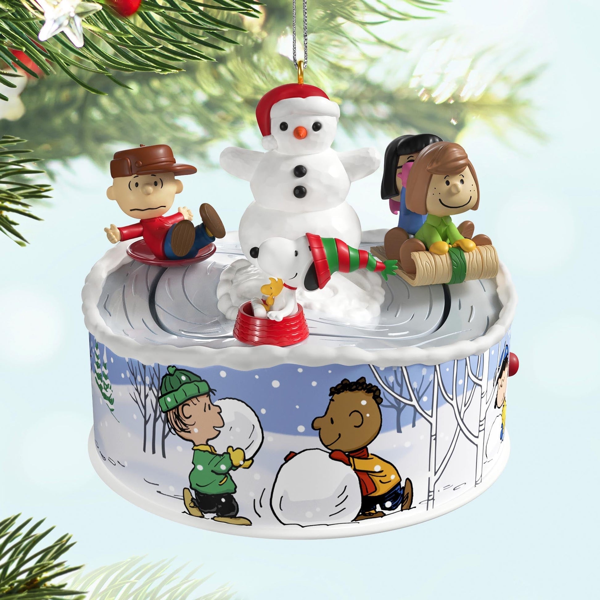 Let’s Go Sledding! The Peanuts Gang 2025 Keepsake Ornament