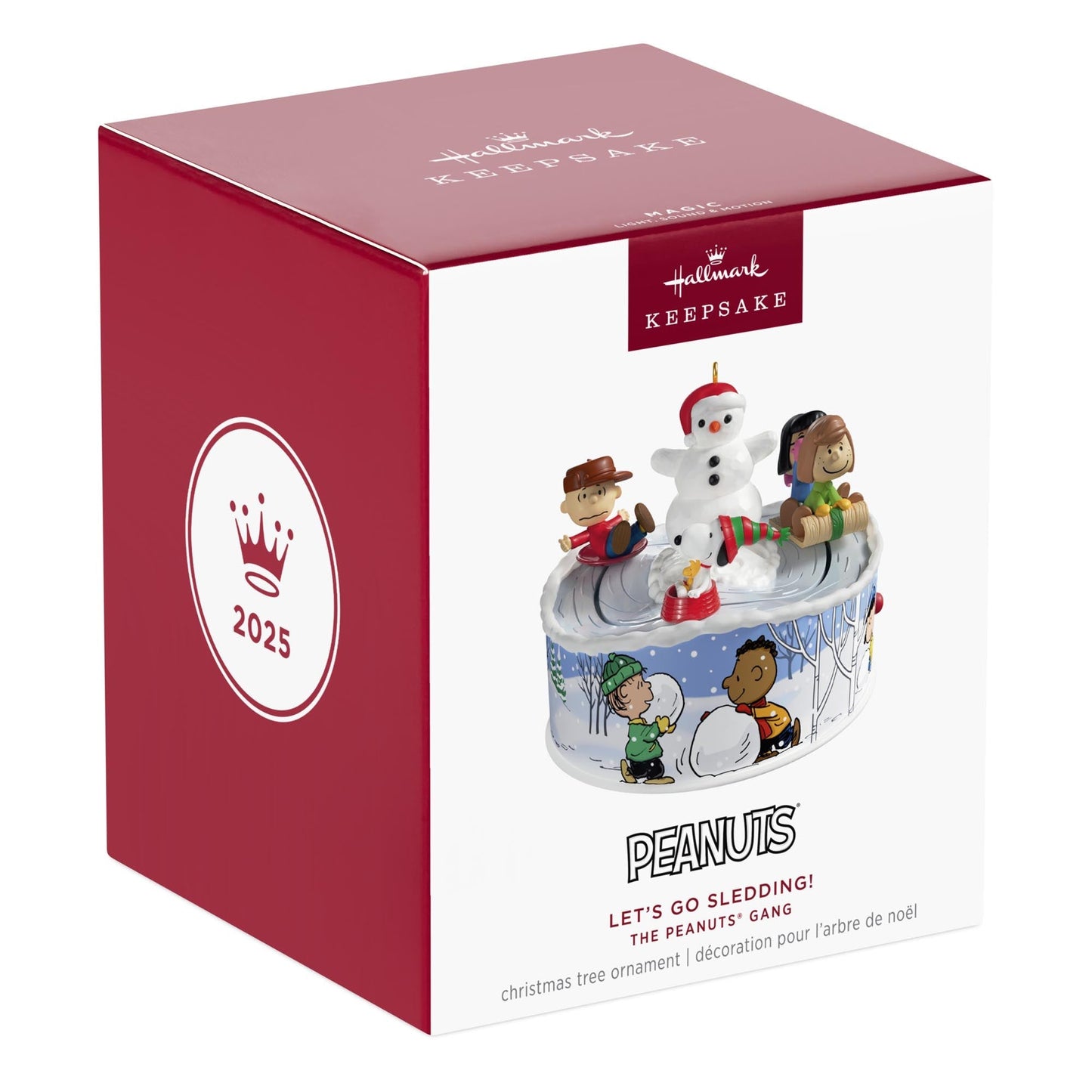 Let’s Go Sledding! The Peanuts Gang 2025 Keepsake Ornament