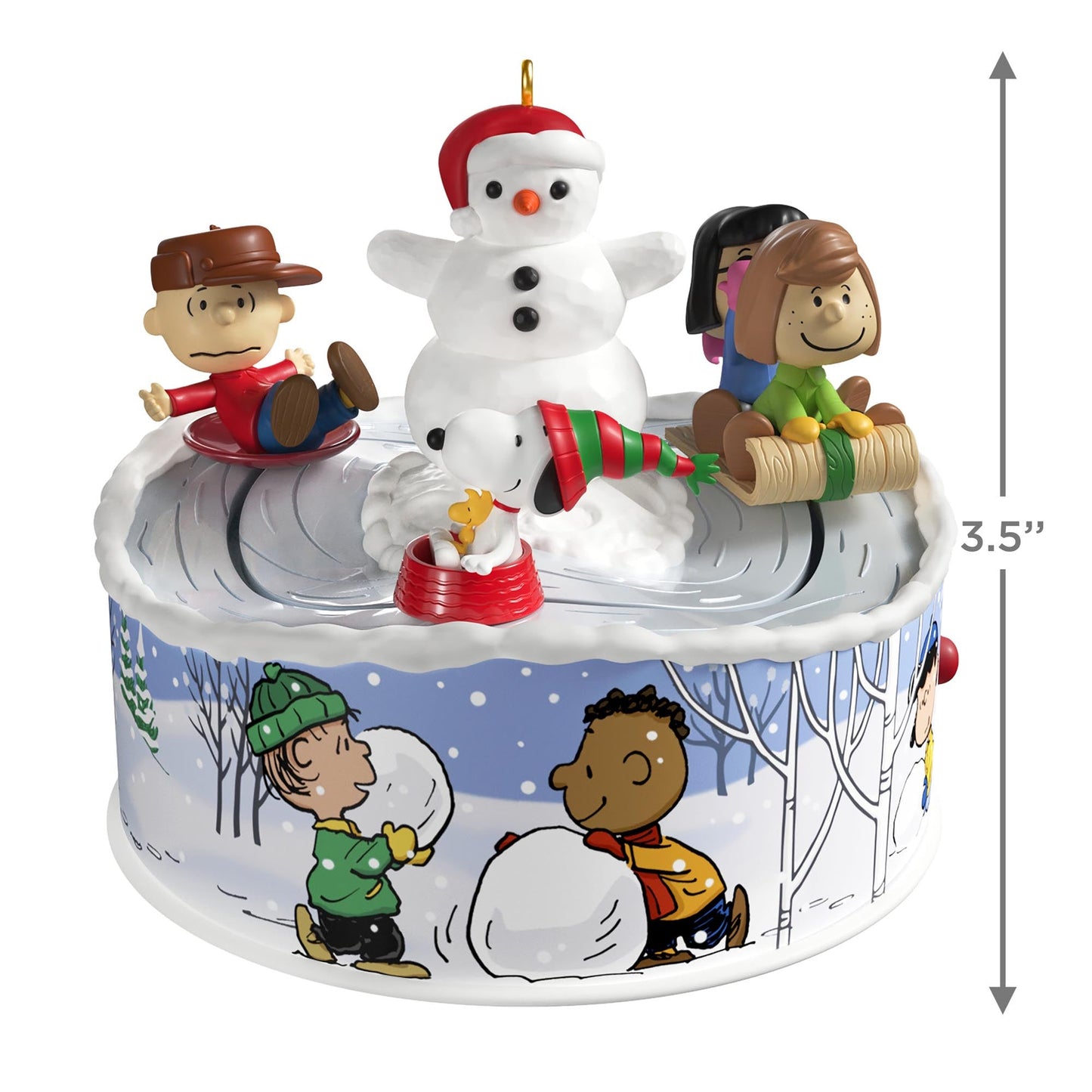 Let’s Go Sledding! The Peanuts Gang 2025 Keepsake Ornament