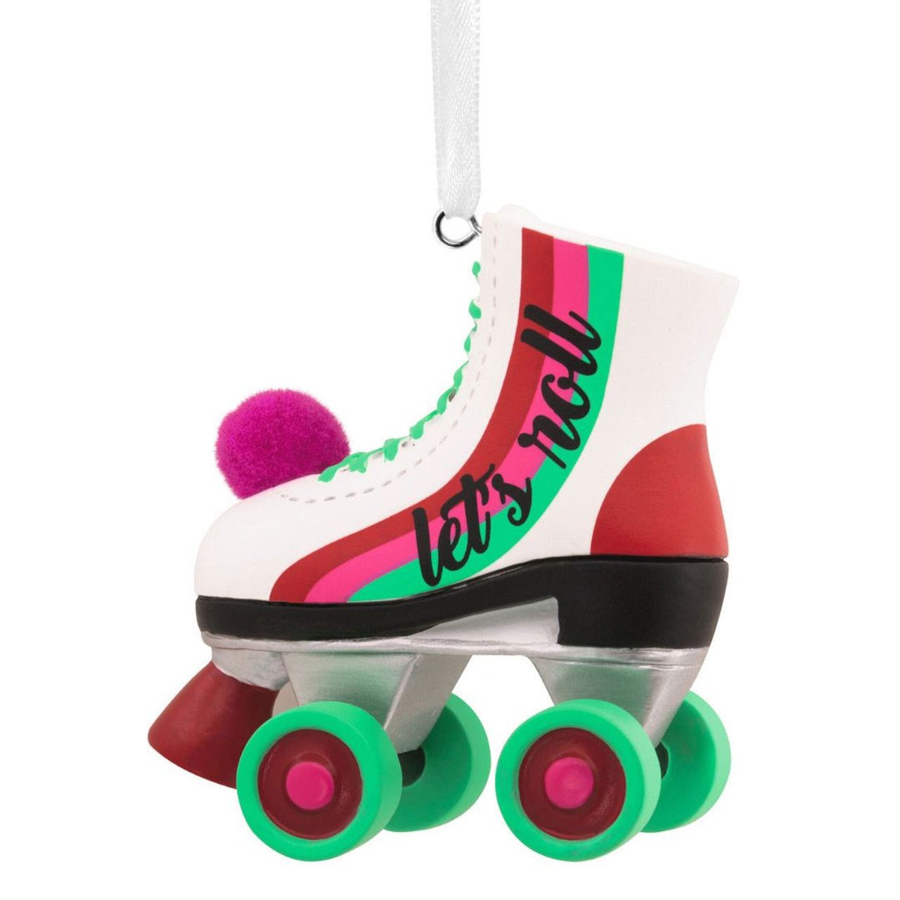 Let's Roll Roller Skates Tree Trimmer Ornament