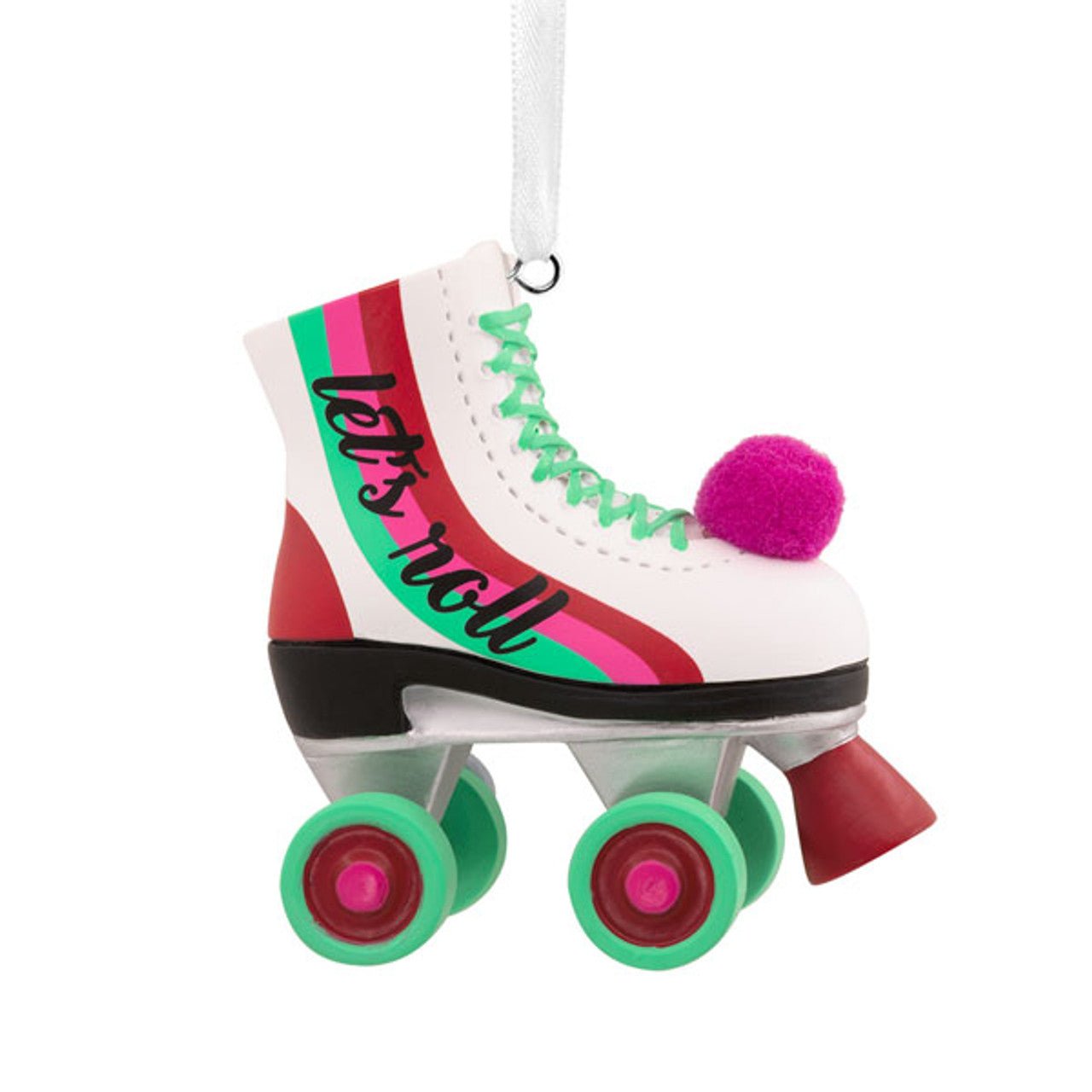 Let's Roll Roller Skates Tree Trimmer Ornament