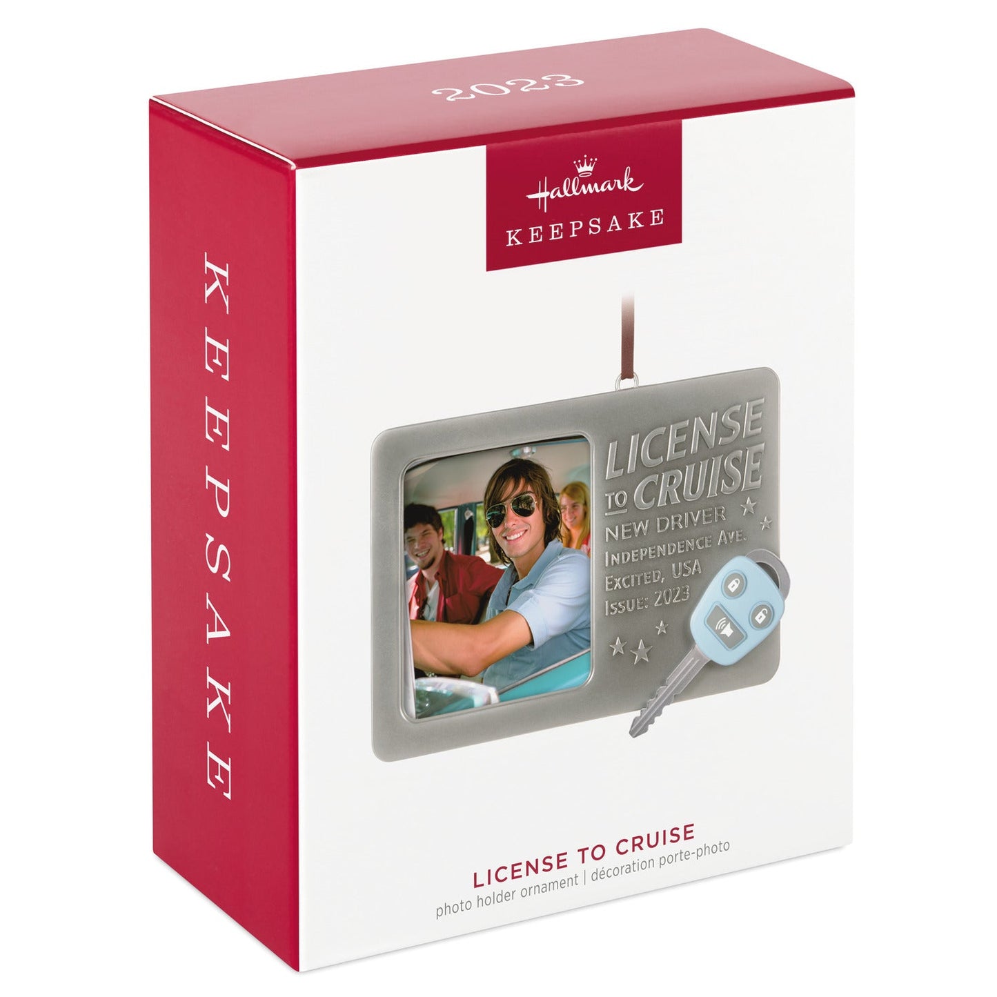 License to Cruise Photo Frame, 2023 Keepsake Ornament