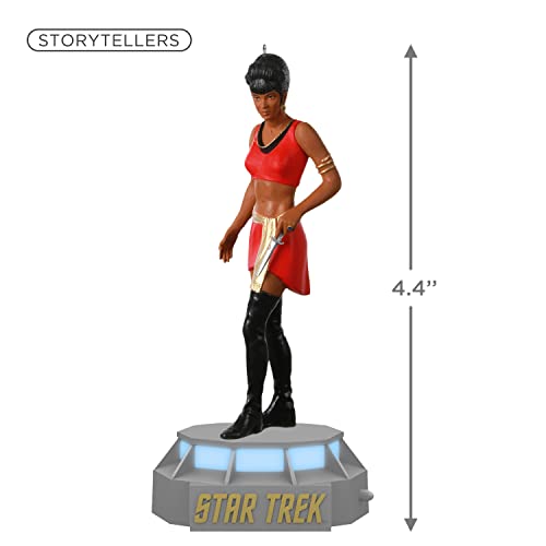 Lieutenant Uhura, Star Trek Storytellers Collection Ornament, 2020 Hallmark Keepsake Light and Sound