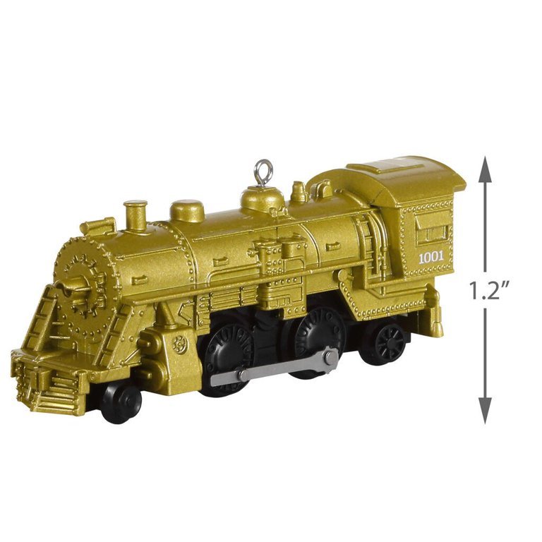 Lionel 1001 Scout Locomotive Gold, 2019 Limited Keepsake Ornament